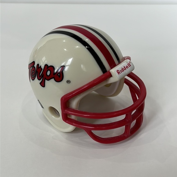 Maryland Terrapins NCAA Vintage Pocket Pro Mini Riddell Football Helmet - Picture 2 of 6